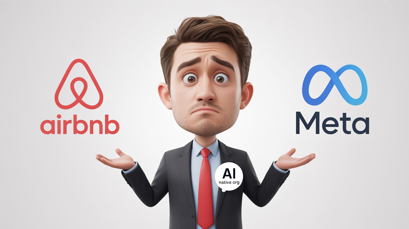 WTF is an AI-native org anyways? Let's compare Airbnb & Meta's opposing plans.
