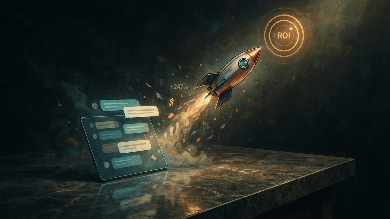 Editorial photograph: Eight Frameworks for Measuring AI ROI — And How to Use Each One